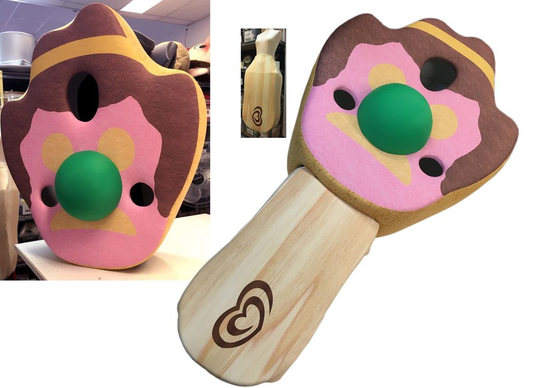 Ice Cream mascot costume